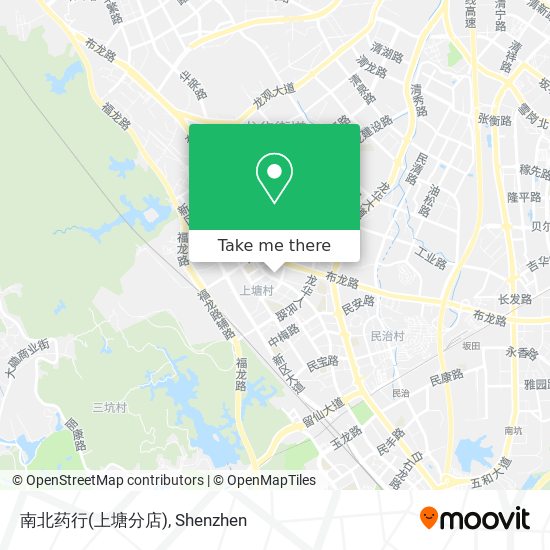 南北药行(上塘分店) map