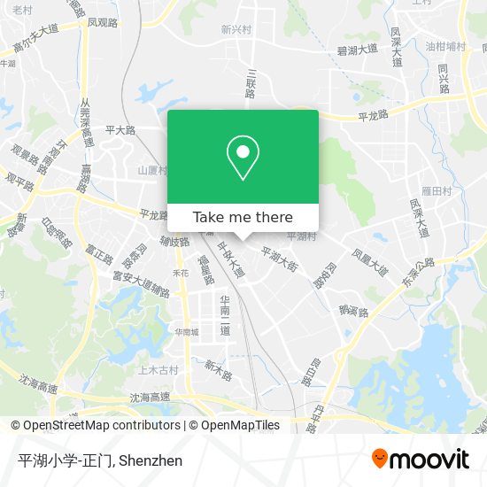 平湖小学-正门 map