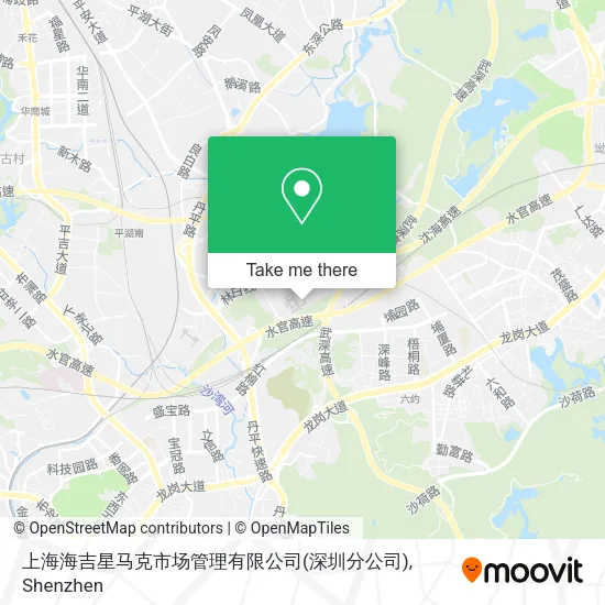 上海海吉星马克市场管理有限公司(深圳分公司) map