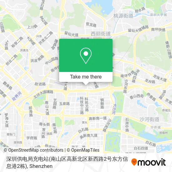 深圳供电局充电站(南山区高新北区新西路2号东方信息港2栋) map