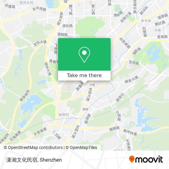潇湘文化民宿 map