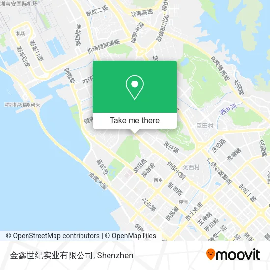 金鑫世纪实业有限公司 map