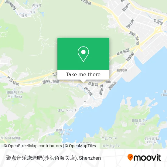 聚点音乐烧烤吧(沙头角海关店) map