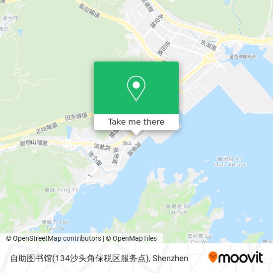 自助图书馆(134沙头角保税区服务点) map