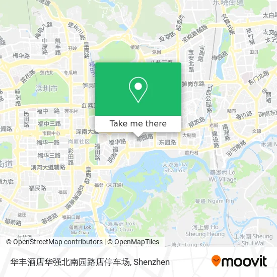 华丰酒店华强北南园路店停车场 map