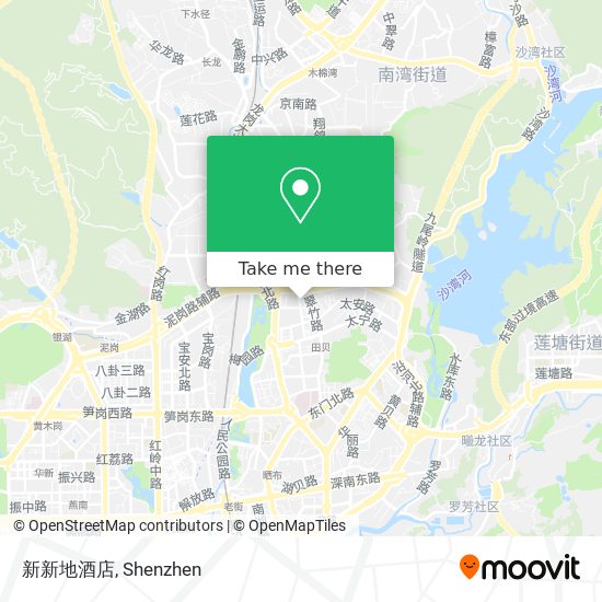 新新地酒店 map