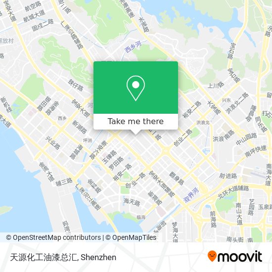 天源化工油漆总汇 map