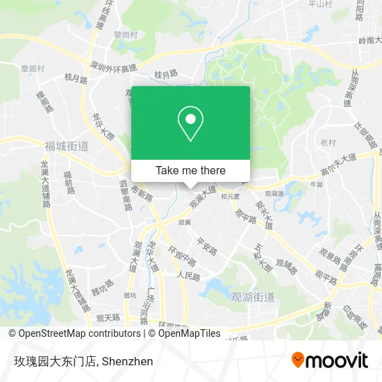 玫瑰园大东门店 map