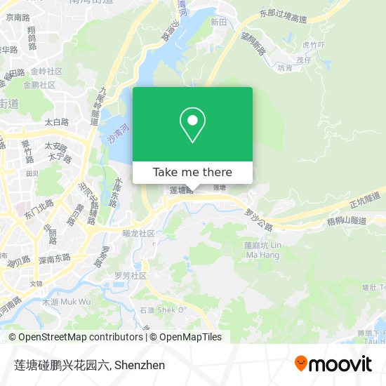 莲塘碰鹏兴花园六 map