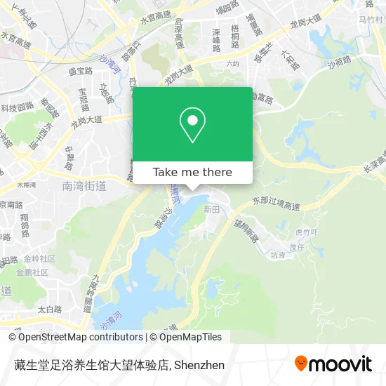 藏生堂足浴养生馆大望体验店 map