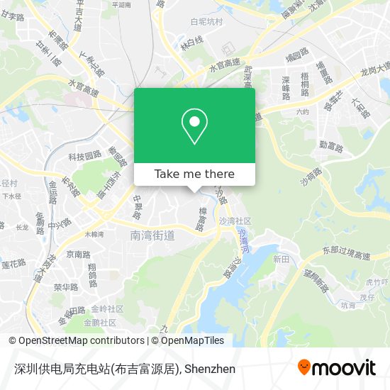 深圳供电局充电站(布吉富源居) map