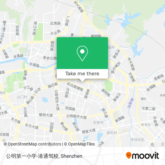 公明第一小学-港通驾校 map