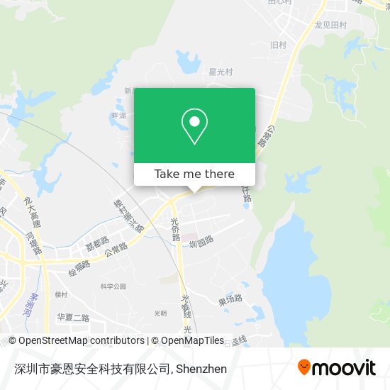 深圳市豪恩安全科技有限公司 map