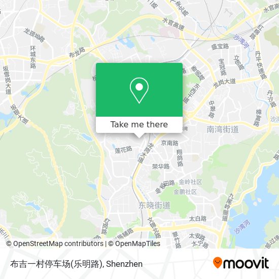 布吉一村停车场(乐明路) map