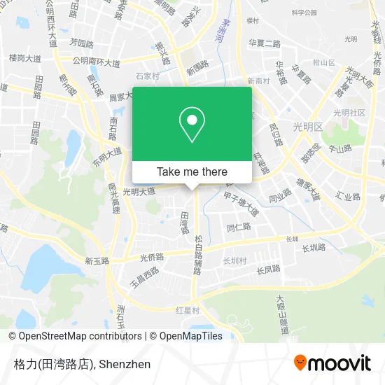 格力(田湾路店) map