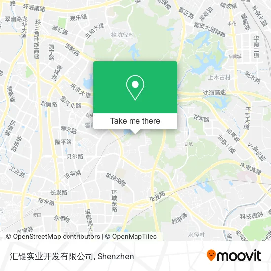 汇银实业开发有限公司 map