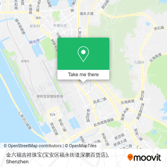 金六福吉祥珠宝(宝安区福永街道深鹏百货店) map