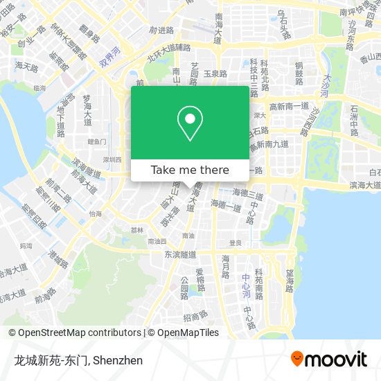 龙城新苑-东门 map