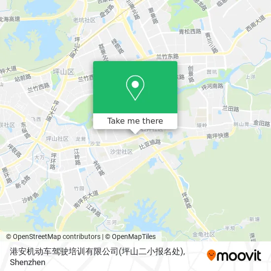港安机动车驾驶培训有限公司(坪山二小报名处) map