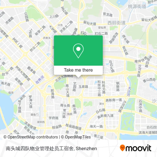 南头城四队物业管理处员工宿舍 map