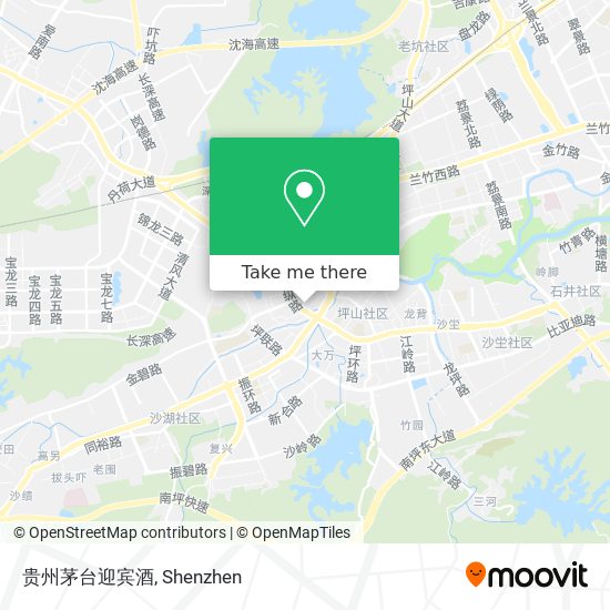 贵州茅台迎宾酒 map