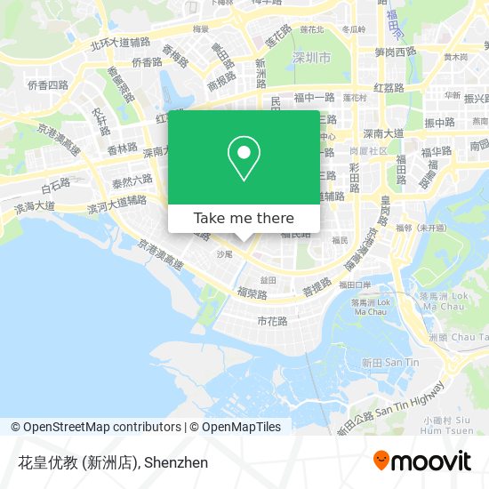花皇优教 (新洲店) map