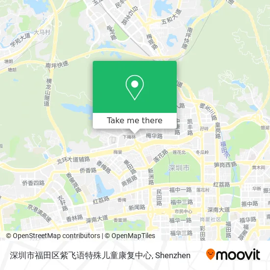 深圳市福田区紫飞语特殊儿童康复中心 map