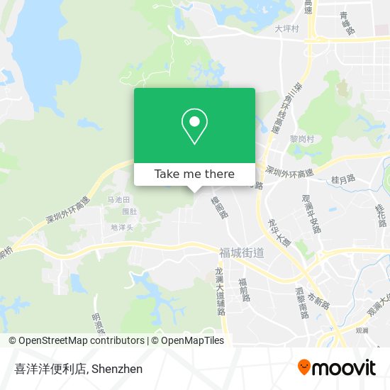 喜洋洋便利店 map