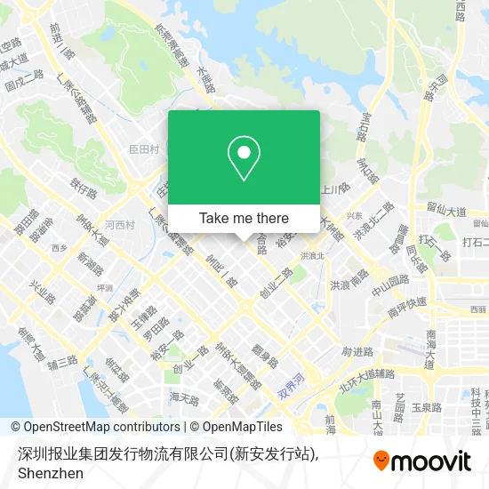 深圳报业集团发行物流有限公司(新安发行站) map