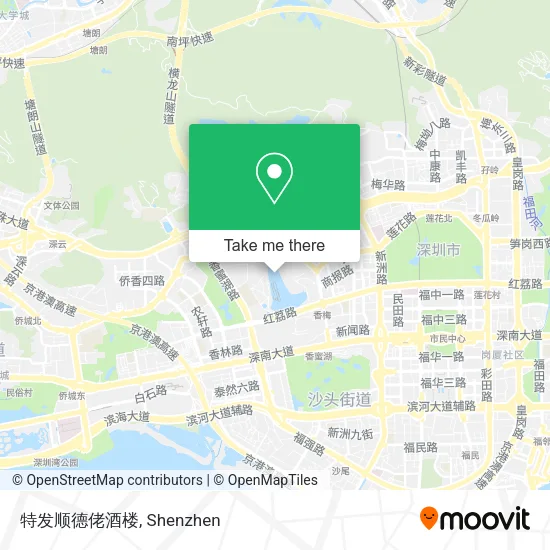 特发顺德佬酒楼 map