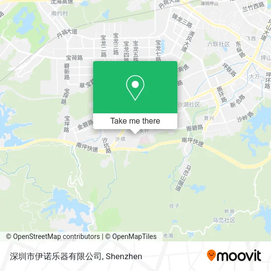 深圳市伊诺乐器有限公司 map