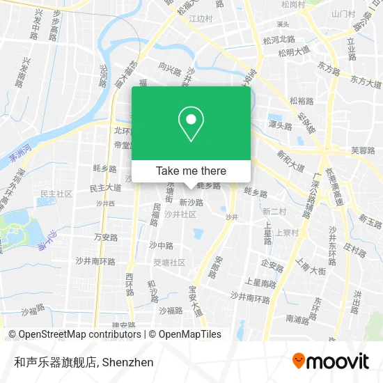 和声乐器旗舰店 map