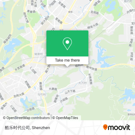 酷乐时代公司 map