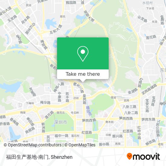 福田生产基地-南门 map