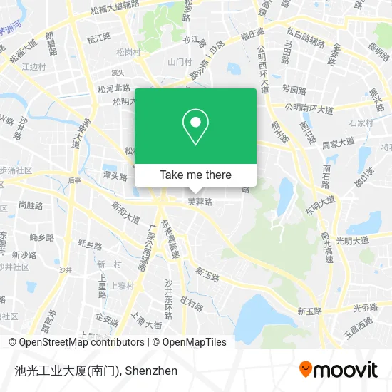 池光工业大厦(南门) map