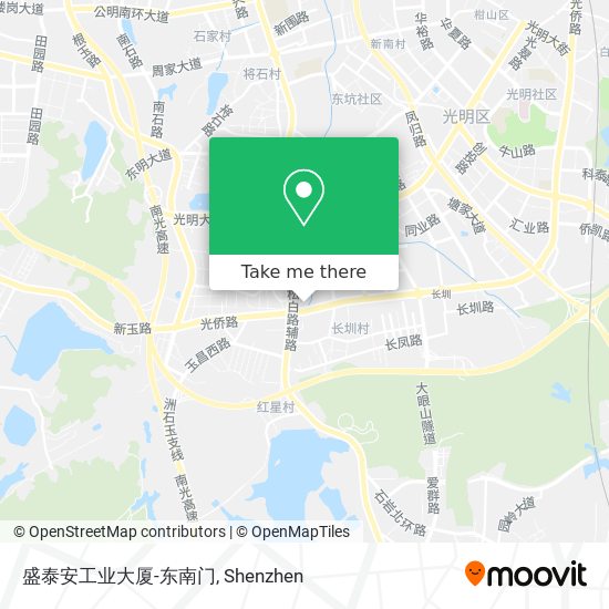 盛泰安工业大厦-东南门 map