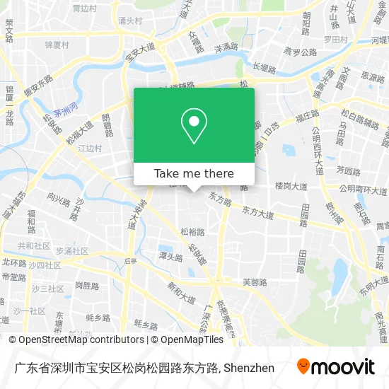 广东省深圳市宝安区松岗松园路东方路 map