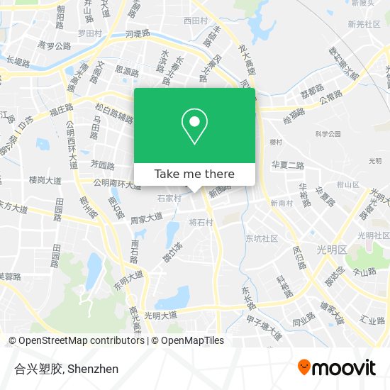 合兴塑胶 map