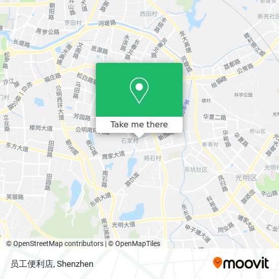 员工便利店 map