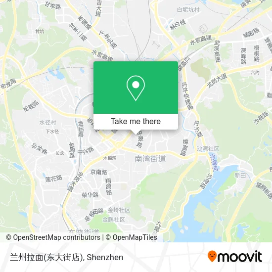 兰州拉面(东大街店) map