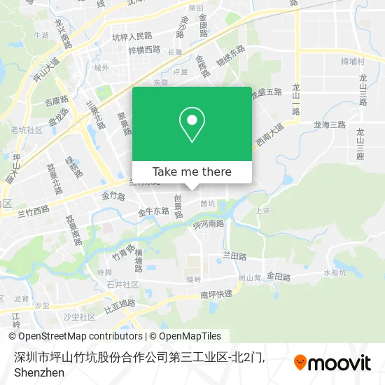 深圳市坪山竹坑股份合作公司第三工业区-北2门 map