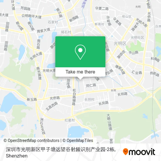 深圳市光明新区甲子塘远望谷射频识别产业园-2栋 map