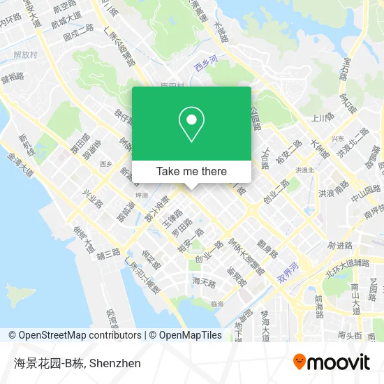 海景花园-B栋 map