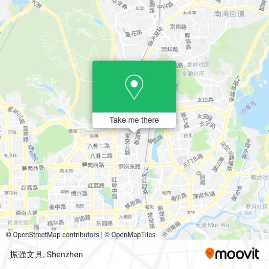 振强文具 map