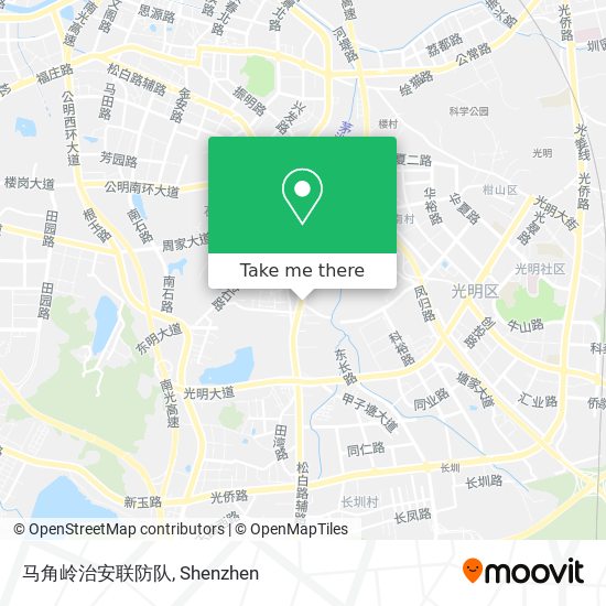 马角岭治安联防队 map