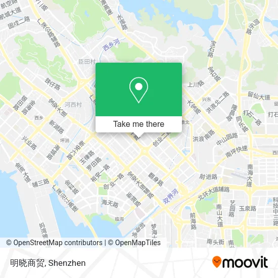 明晓商贸 map