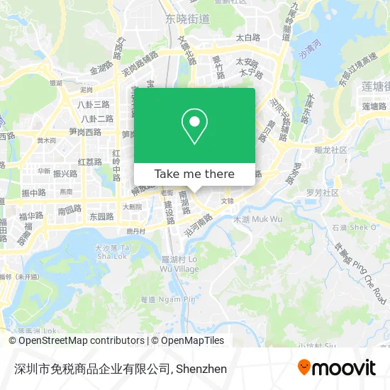 深圳市免税商品企业有限公司 map