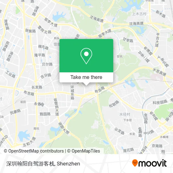 深圳翰阳自驾游客栈 map