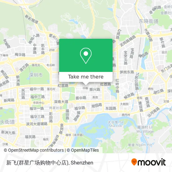 新飞(群星广场购物中心店) map