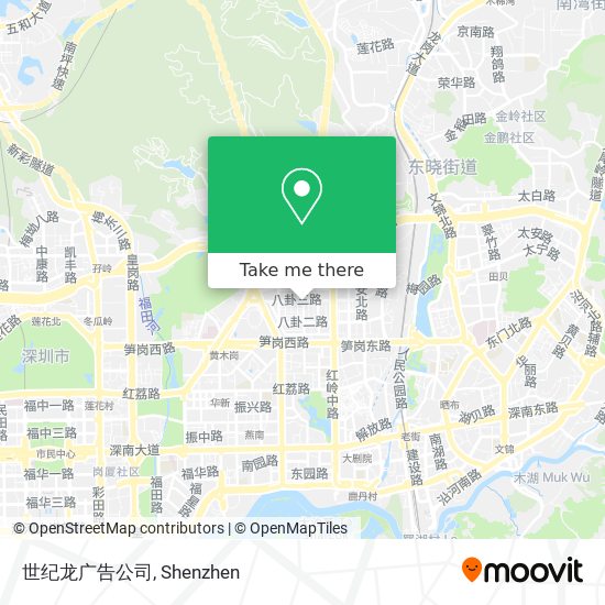 世纪龙广告公司 map